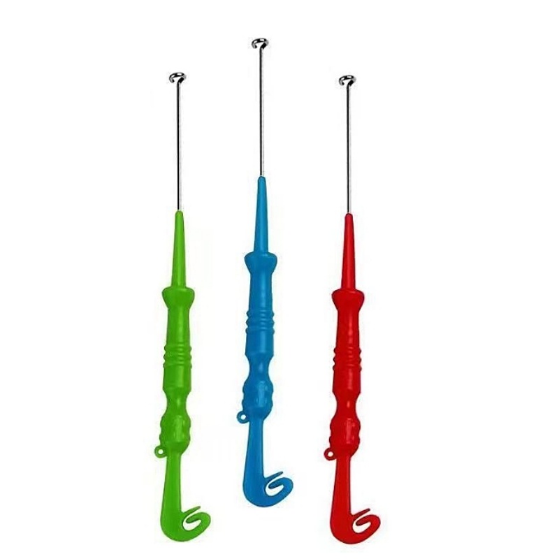 Fishing Hook Sharpener - ユニバーサルフライネイル結束ツール、セキュリティエクストラクター、フックリムーバー、クイックノットループ、タイヤーツール
