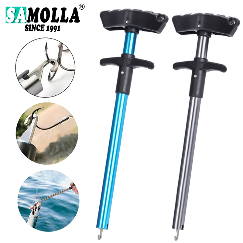 Fishing Hook Sharpener - 釣りフックリムーバーツール釣りルアーリムーバーアルミチューブフックデタッチャーポータブルフィッシュフックアウトエクストラクター