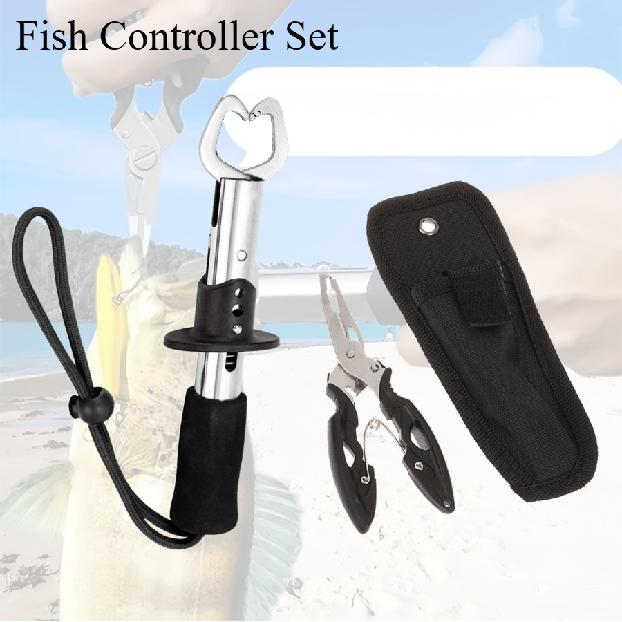 2 個の魚コントローラーセット含む 1 個の釣りトングと 1 - Fishing Hook Remover のレビューと価格