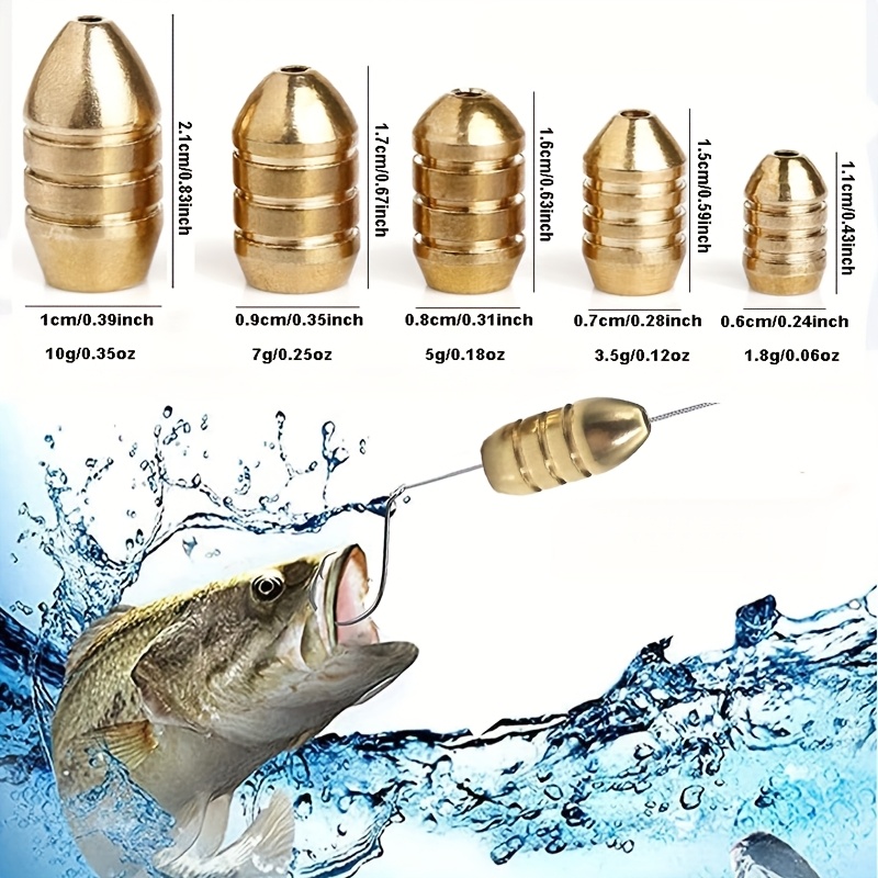 卸売50個入りゴールデンカッパーシンカー鯉釣り用バックジグヘ - Fishing Hook Jig のレビューと価格