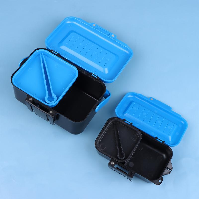 腰に装着できる釣り道具箱、生きているルアー餌、ミミズ、フック - Fishing Hook Box のレビューと価格