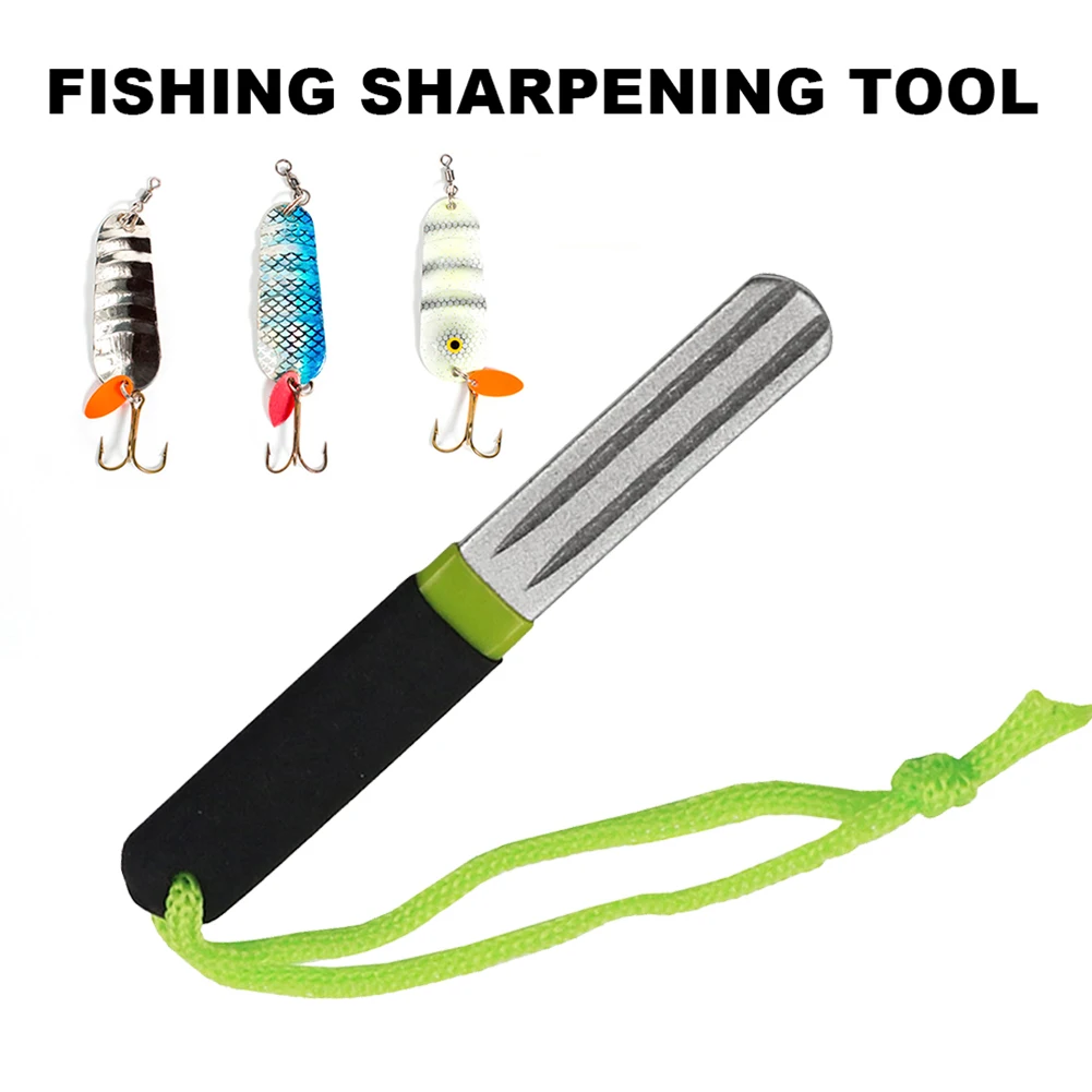 両面フック研磨器 釣り針やすり 研磨石 ダイヤモンドナイフシ - Fishing Hook Sharpener のレビューと価格