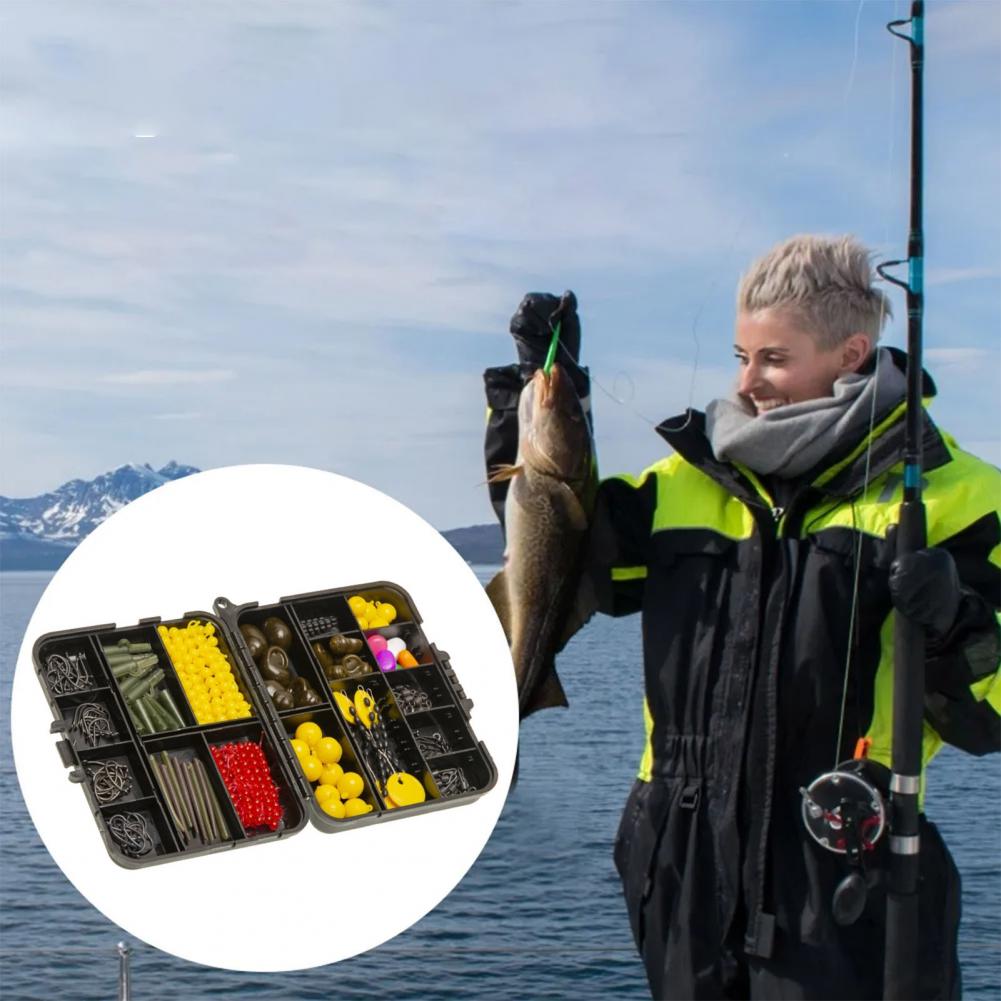 釣り道具セット 釣り具セット 143点セット 鯉釣りタックル - Fishing Hook Box のレビューと価格