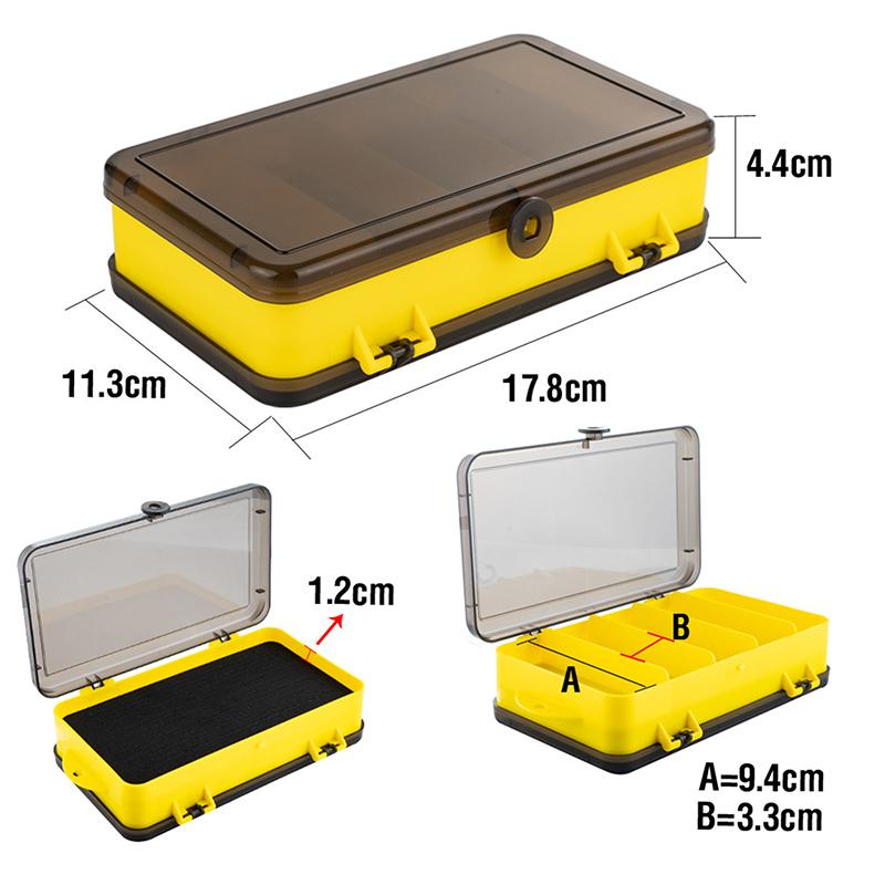 熱い！ 両面防水釣具ボックスポータブルルアーフック餌収納オー - Fishing Hook Box のレビューと価格