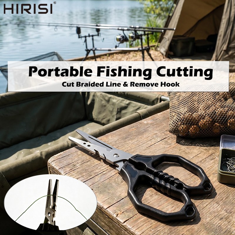 多機能釣り用ハサミ ステンレス鋼ラインカッター フックリムー - Fishing Hook Remover のレビューと価格