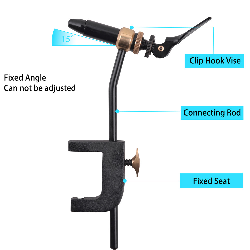 ロータリーフライバイスツール、Cクランプ、硬化鋼ジョーの結束 - Fishing Hook Jig のレビューと価格
