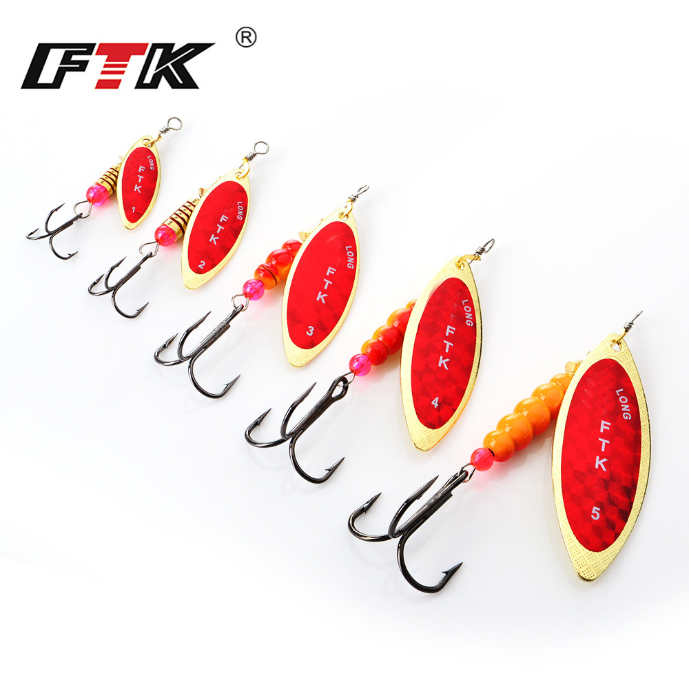 スプーンタイプのメタルルアー,パイクフィッシングに最適な人工 - Fishing Hook Treble のレビューと価格