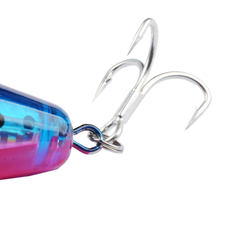 1pc 43 グラムビッグポッパーフローティングワブラー釣り - Fishing Hook Size のレビューと価格