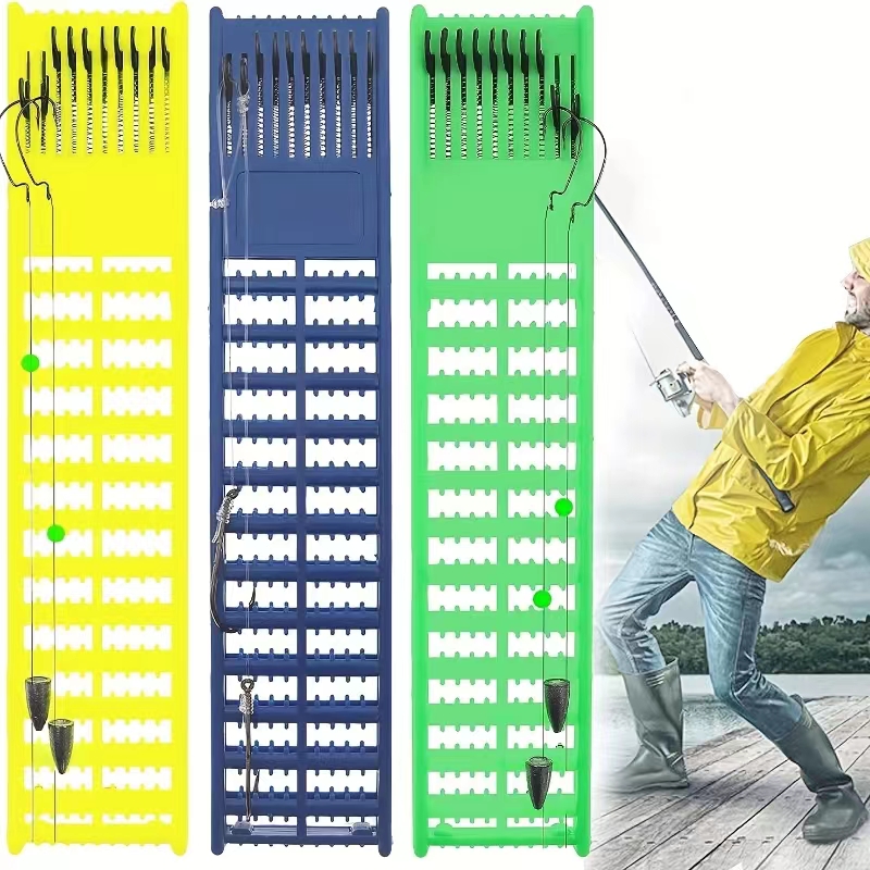 YOTO 釣りスネルドフックホルダー釣りリーダーホルダースネ - Fishing Hook Jig のレビューと価格