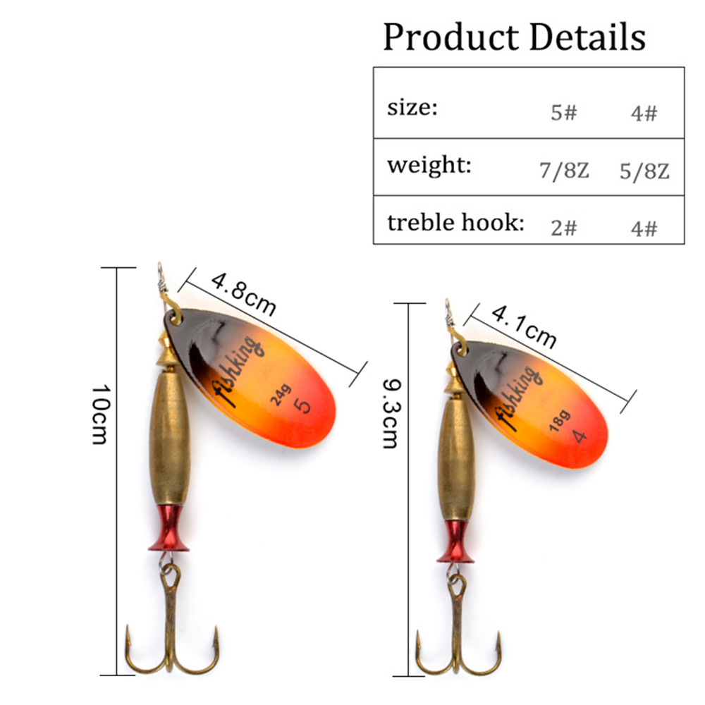 NGBロングキャストスピナーベイトフィッシングルアー18g  - Fishing Hook Treble のレビューと価格