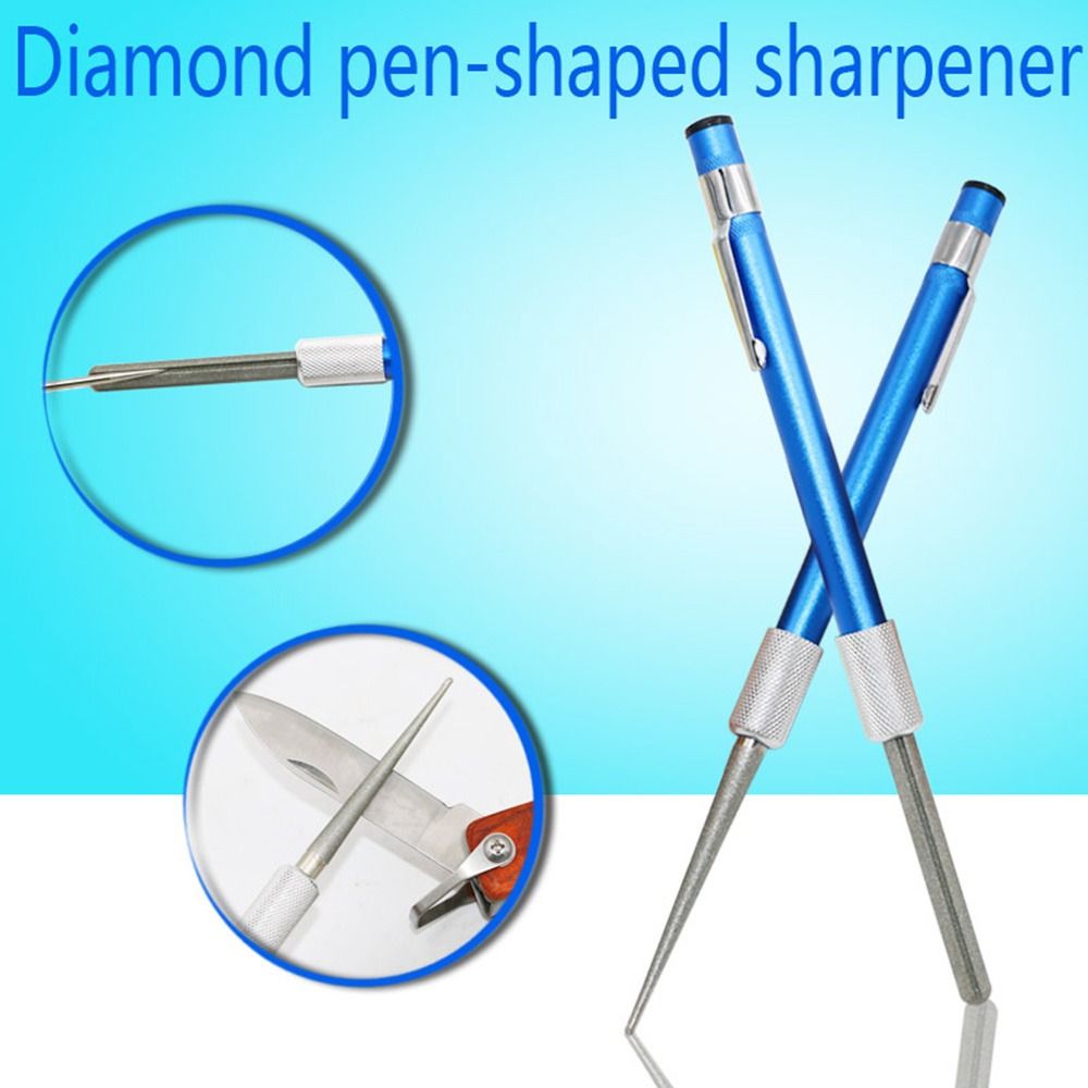 高品質の釣り針,ダイヤモンドペンの形をした屋外ツール,新しい - Fishing Hook Sharpener のレビューと価格