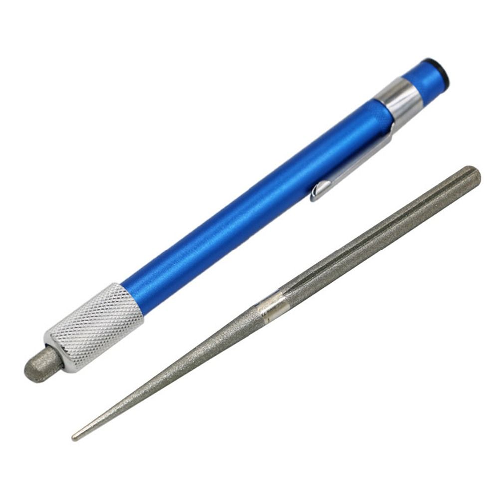 高品質の釣り針,ダイヤモンドペンの形をした屋外ツール,新しい - Fishing Hook Sharpener のレビューと価格