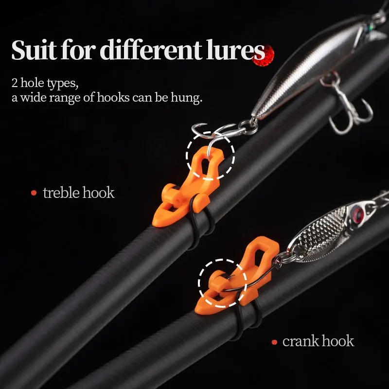 10-30 個釣り竿ポールフックキーパールアーベイトホルダー - Fishing Hook Box のレビューと価格